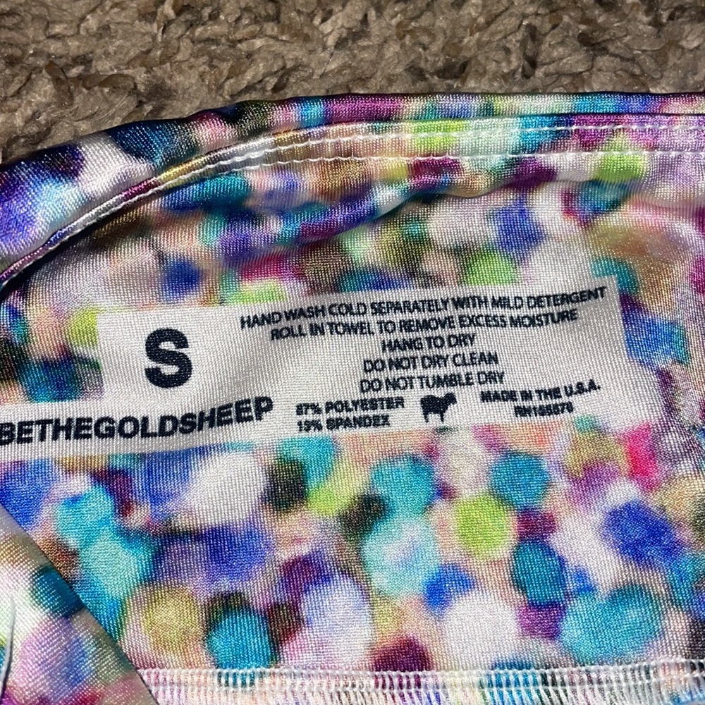 Goldsheep Party Pink Confetti Leggings - Picture 6 of 9